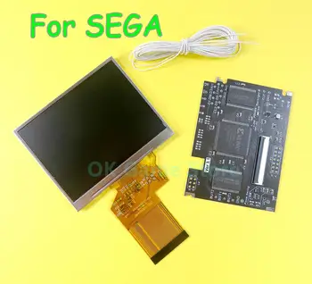 1 комплект для SEGA Game Gear GG Highlight Display V-3.1 ЖК-экран С регулируемой Яркостью Поддержка VGA-выхода Mod HighLit V3.1 ЖК-комплекты
