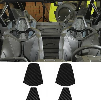 Накладка на подголовник сиденья из углеродного волокна Наклейка для Polaris RZR PRO XP Ultimate 2021 2022 UTV Аксессуары